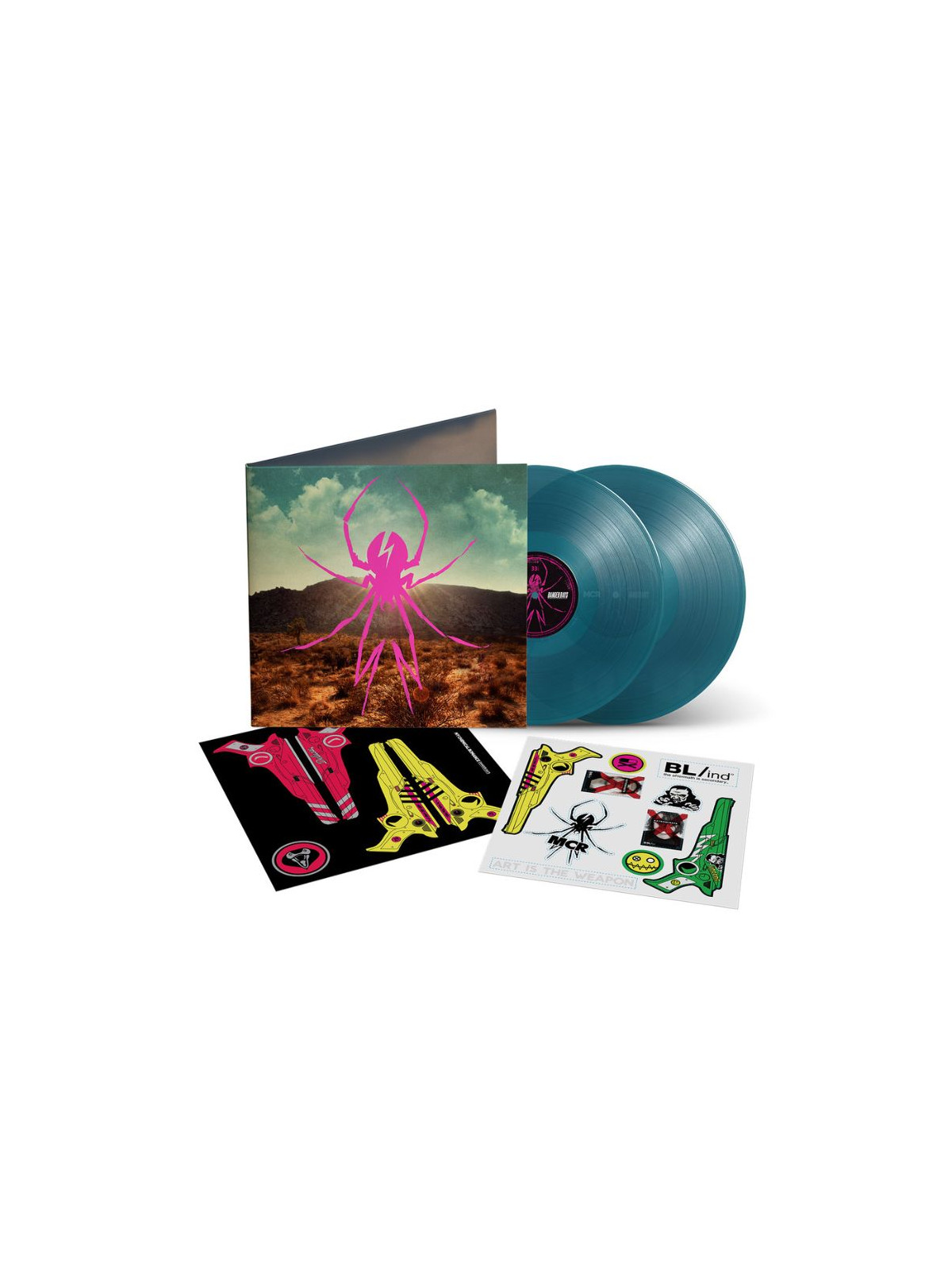 Danger days: the true lives of the fabulous killjoys deluxe edition 2lp blu mare