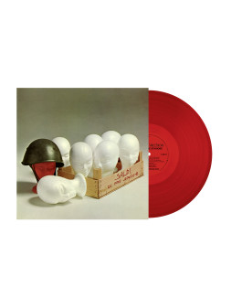 Saldi di fine di stagione vinile rosso trasparente