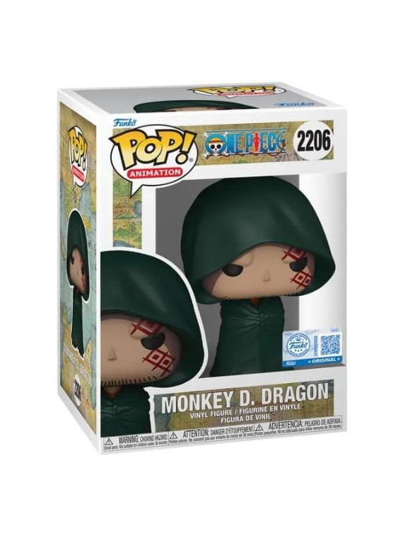 Funko pops one piece monkey d.dragon special edition 2206