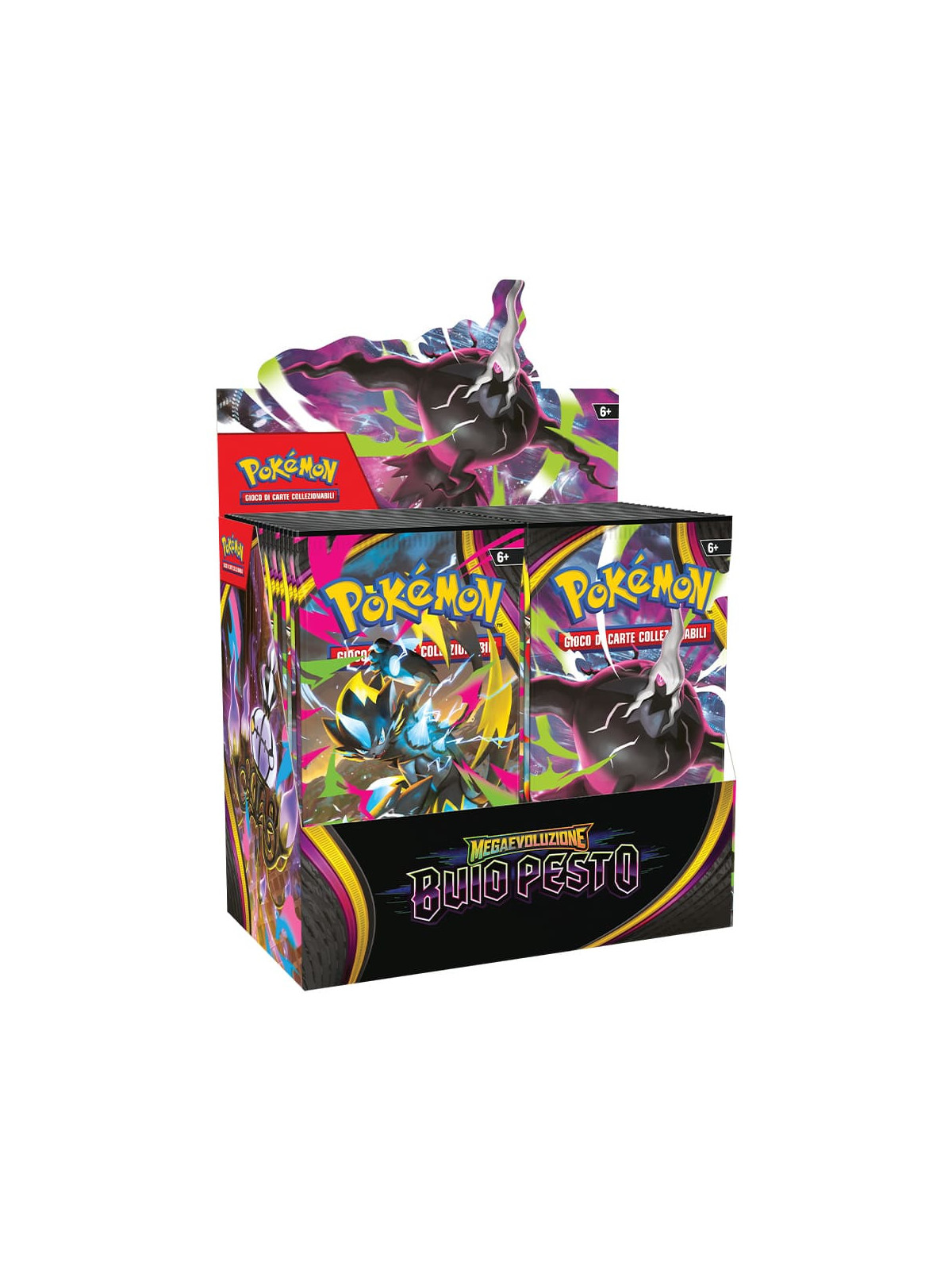 Pokemon ita megaevo buio pesto box 36 buste