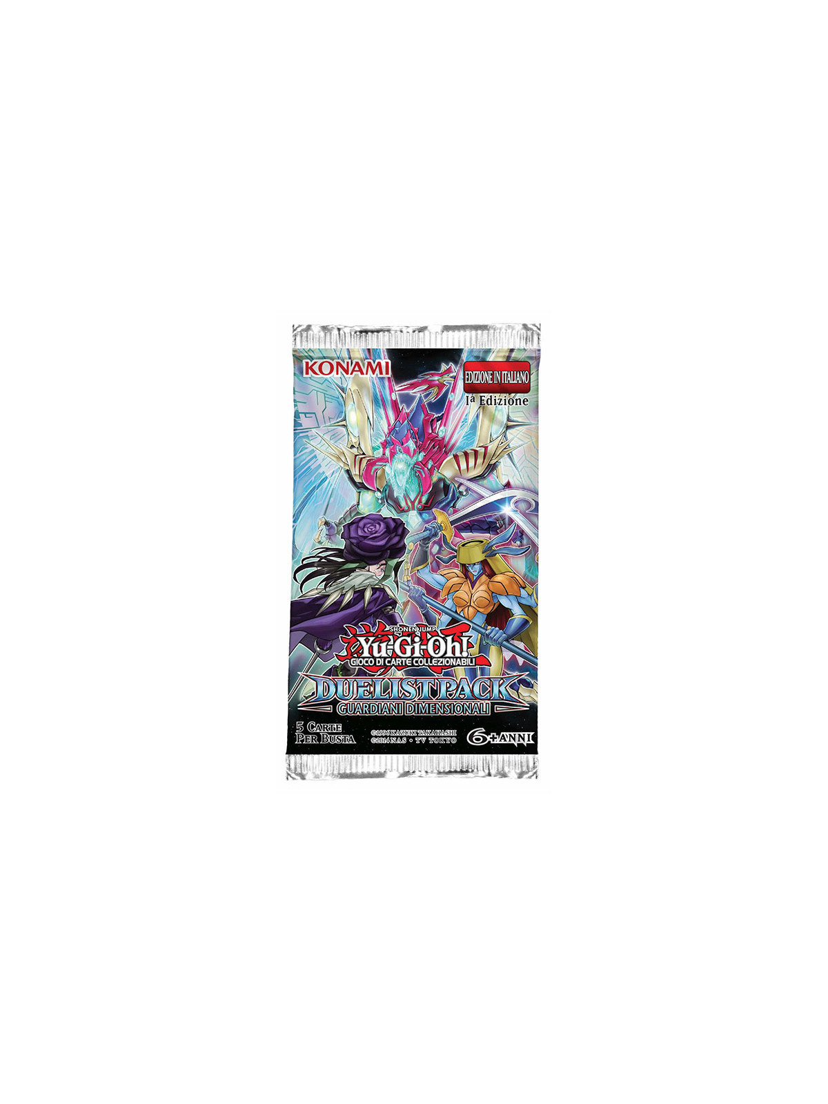 Yugi duelist pack guardiani dimensionali 1 busta
