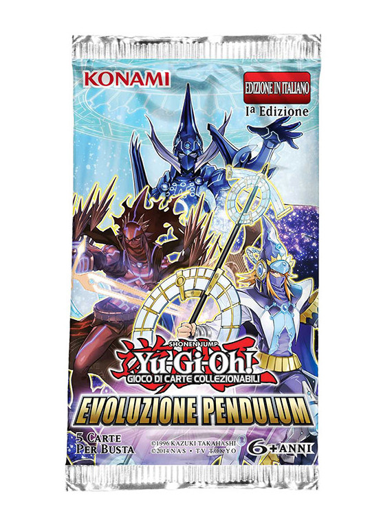 Yugi evoluzione pendulum 1 busta