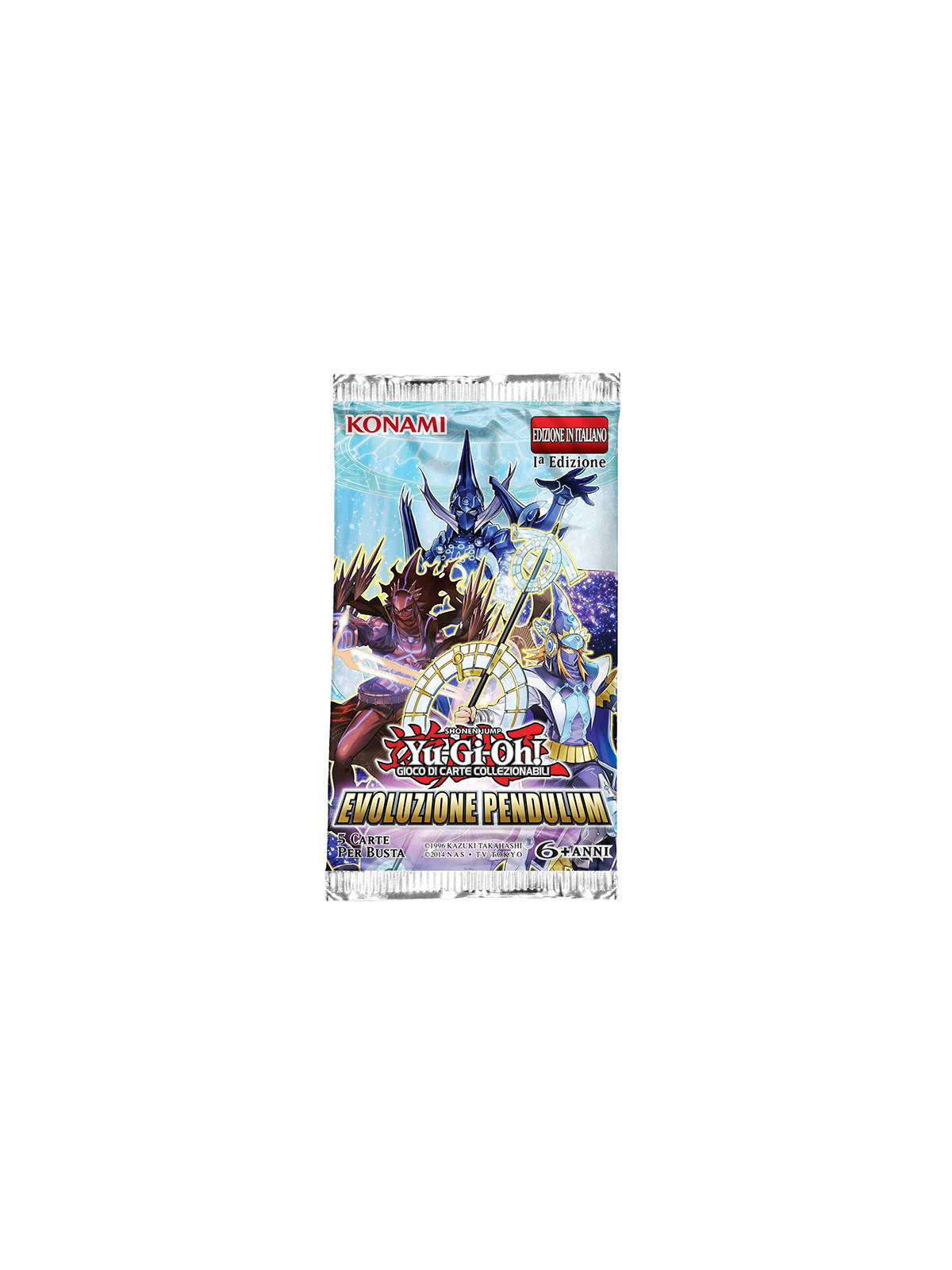 Yugi evoluzione pendulum 1 busta
