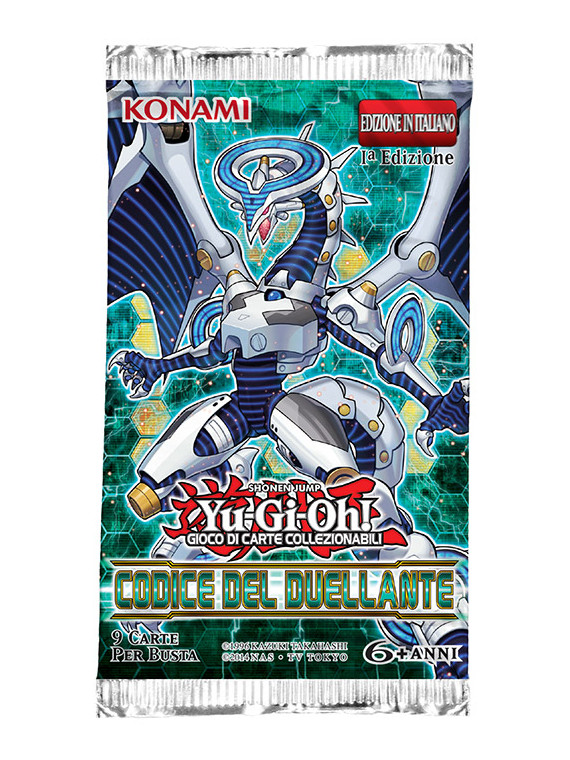 Yugi codice del duellante 1 busta