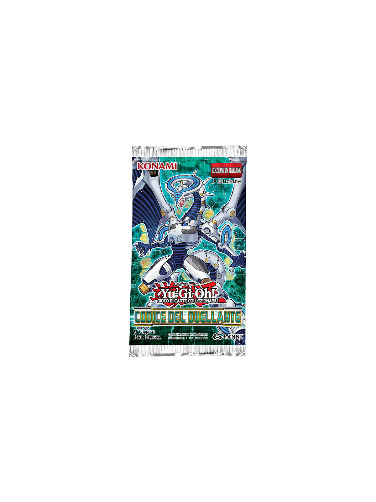 Yugi codice del duellante 1 busta