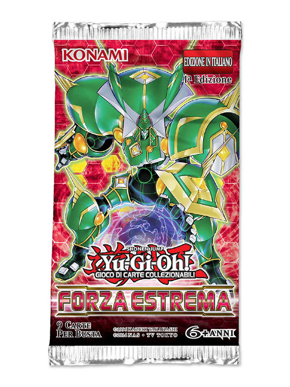Yugi forza estrema 1 busta
