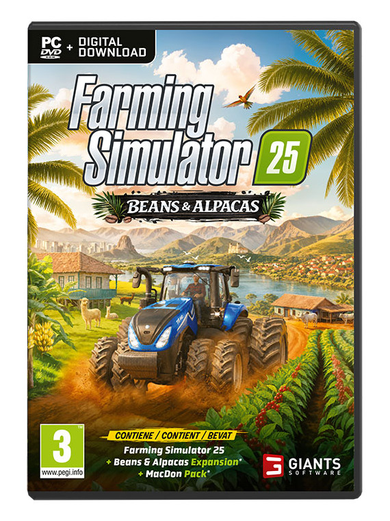 Farming simulator 25: beans & alpacas edition