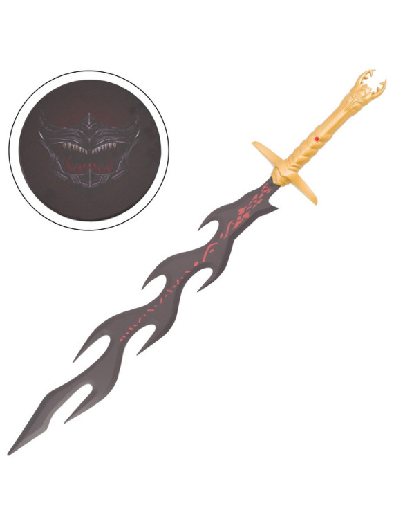 Spada non affilata ninja gaiden dark dragon blade