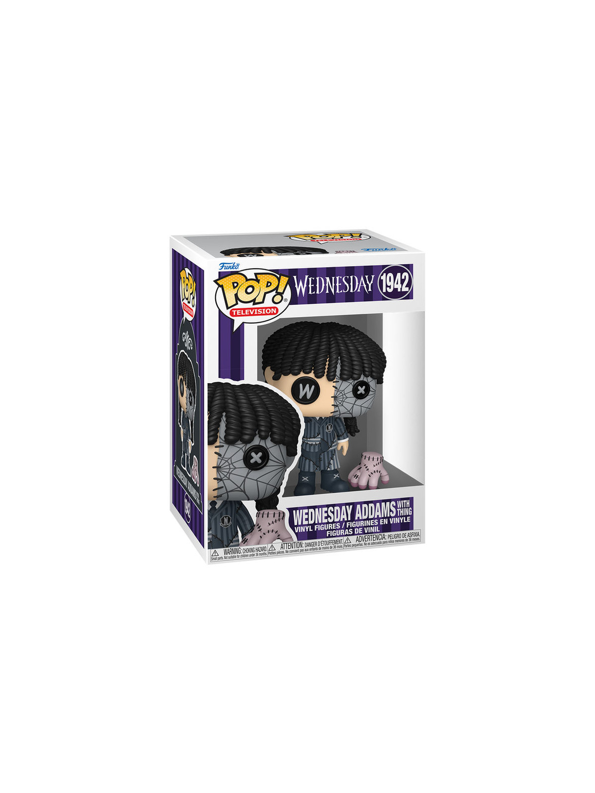 Funko pop wednesday patchwork wednesday w-thing