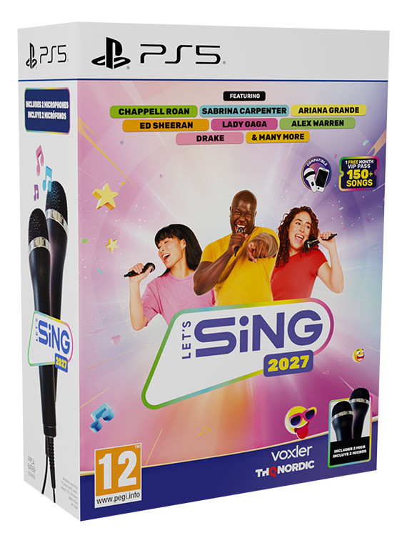 Let's sing 2027 + 2 mic bundle eu