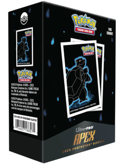 Ultra pro neon kanto bustine protettive apex blastoise 105pz