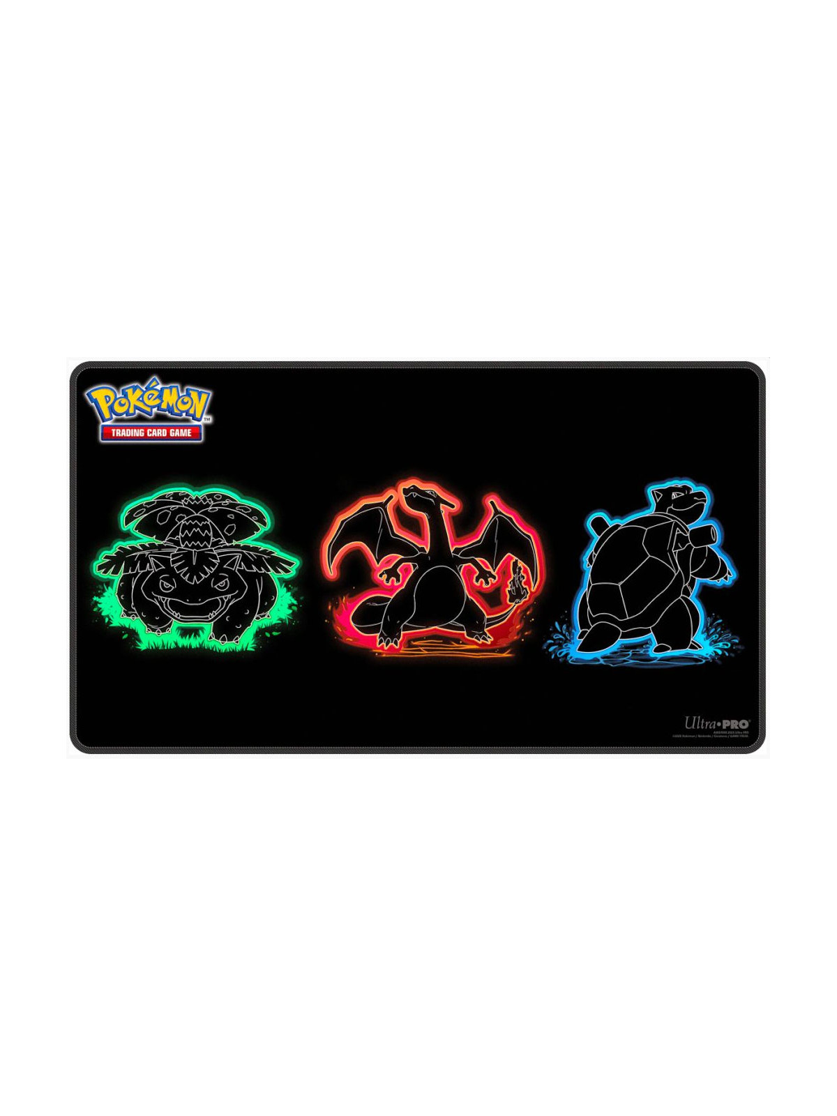 Ultra pro neon kanto playmat foil pokemon