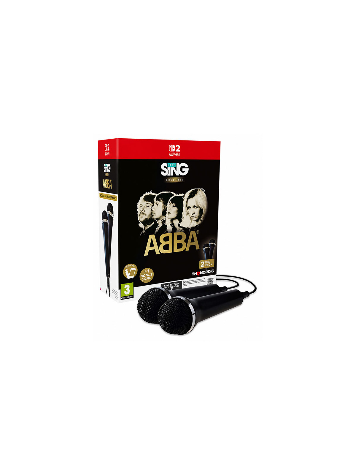 Let's sing abba 2027 + 2 mic bundle eu