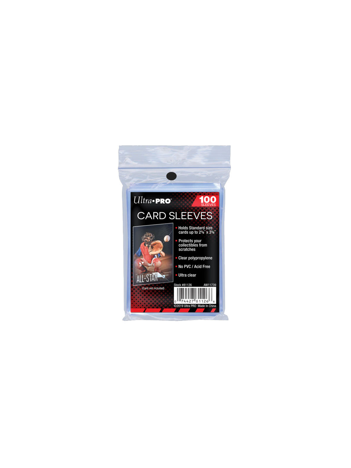 Ultra pro bustine morbide trasparenti 100pz