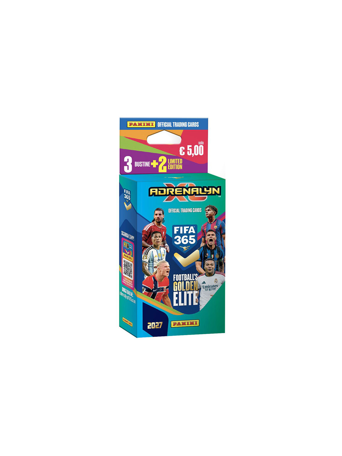 Panini adrenalyn xl fifa 365 2027 ecoblister 3 buste+2 limit