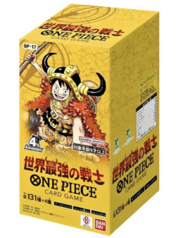 One piece jpn world's strongest warriors op-17 box 24 buste
