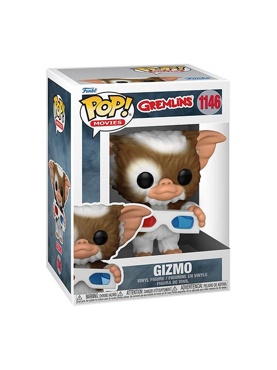 Funko pop gremlins gizmo w-3d glasses 1146