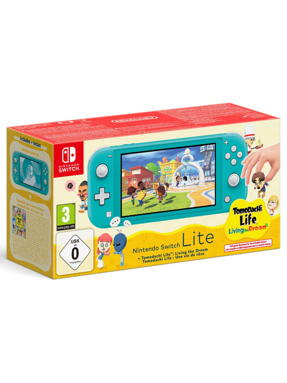 Nintendo switch lite + tomodachi life una vita da sogno ciab