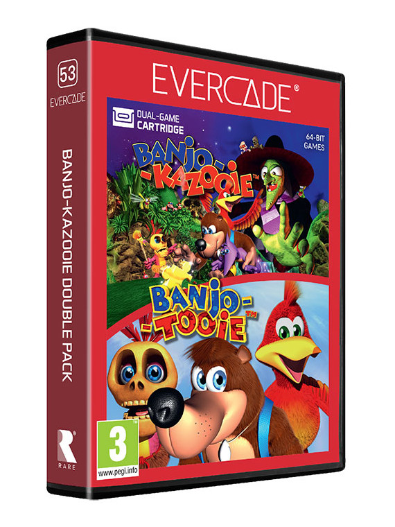 Evercade banjo kazoiie double pack
