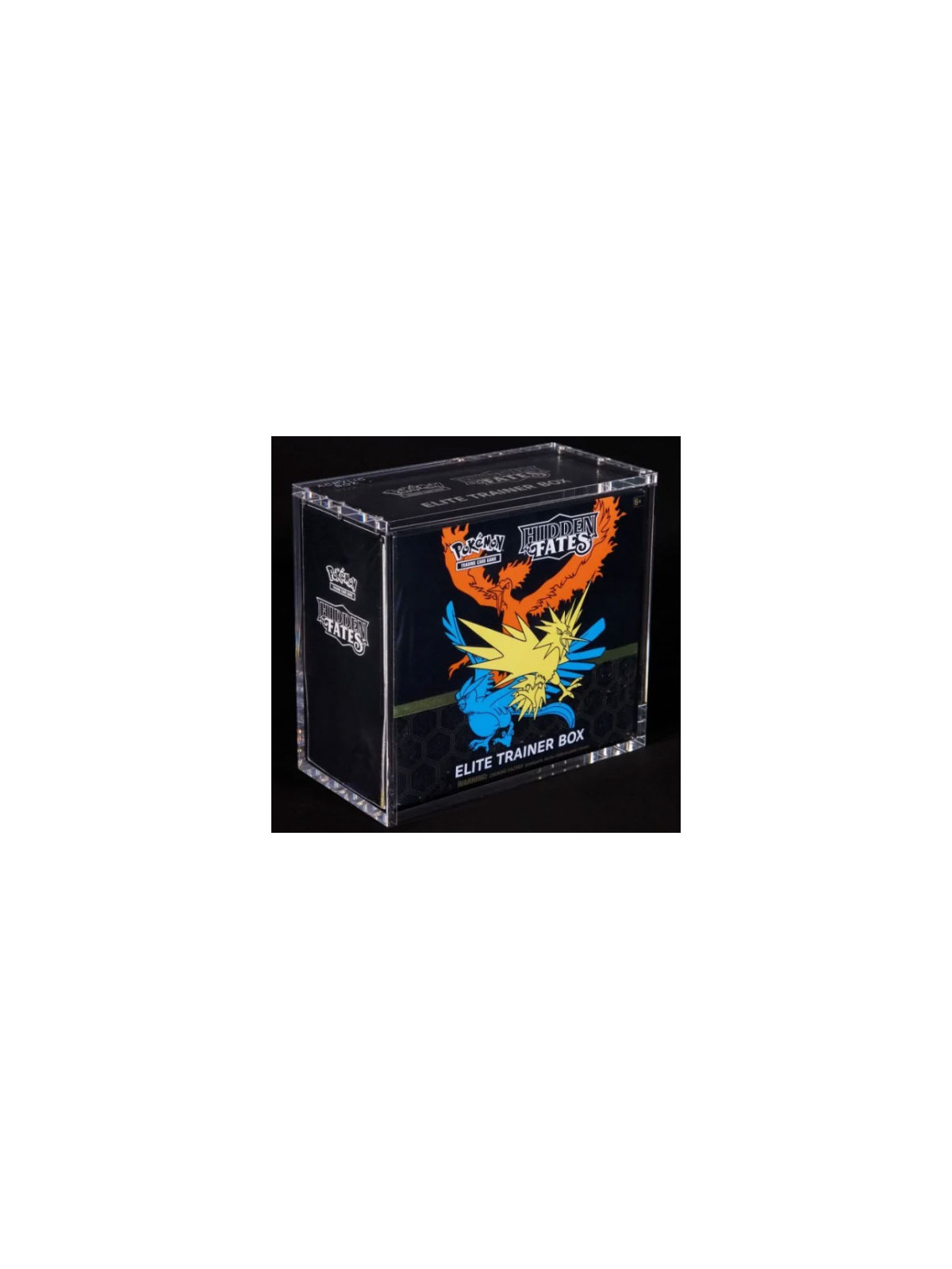Acrylic box protezione pokemon set allenatore fuoriclasse