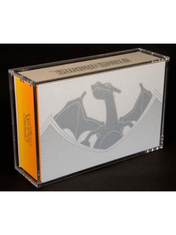 Acrylic box protezione pokemon collezione ultra charizard