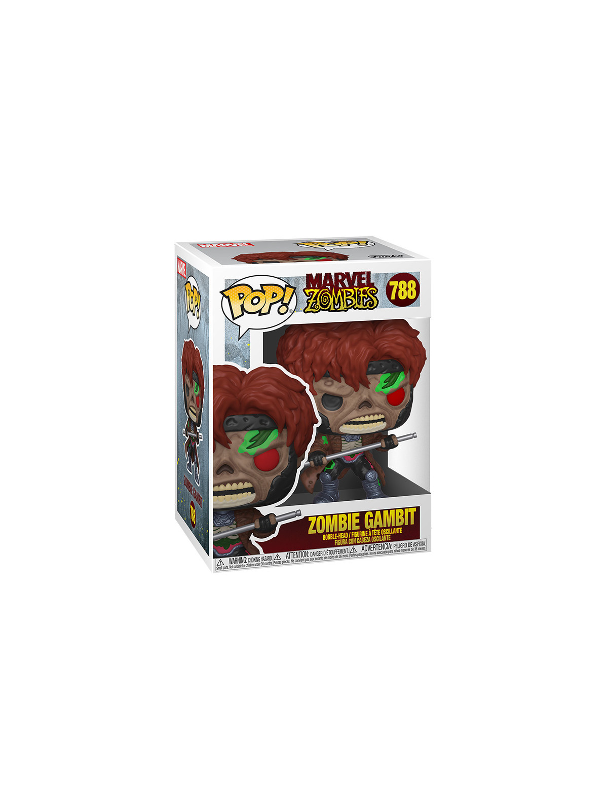 Funko pop marvel zombies gambit 788