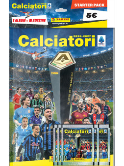 Panini stickers calciatori 2026-2027 starter pack