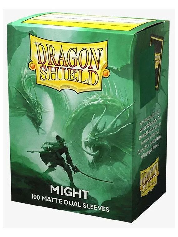 Dragon shield bustine standard matte might 100pz