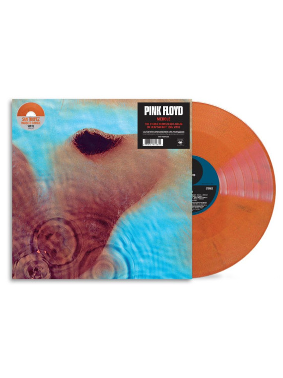 Meddle - marbled orange vinyl