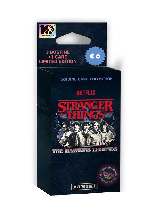 Panini stranger things hawkins legends ecoblister 3 buste