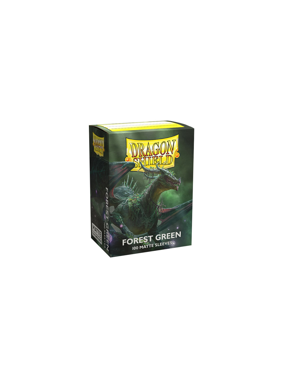 Dragon shield bustine standard matte forest green 100pz