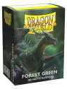 Dragon shield bustine standard matte forest green 100pz