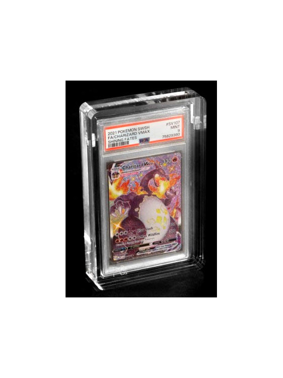 Acrylic box display premium carte gradate