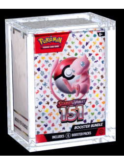 Acrylic box protezione pokemon bundle 6 buste