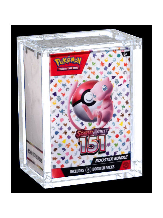 Acrylic box protezione pokemon bundle 6 buste