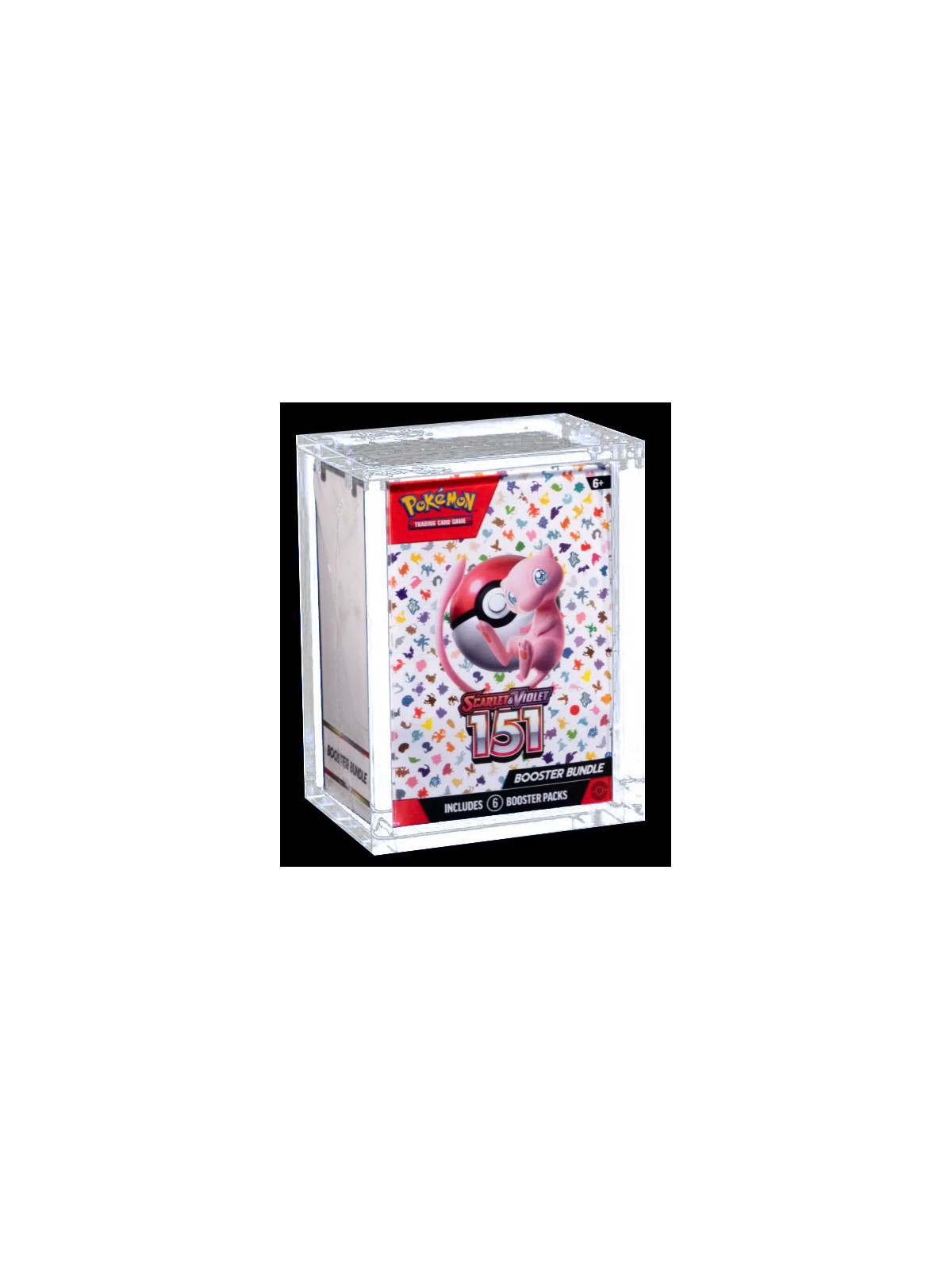 Acrylic box protezione pokemon bundle 6 buste
