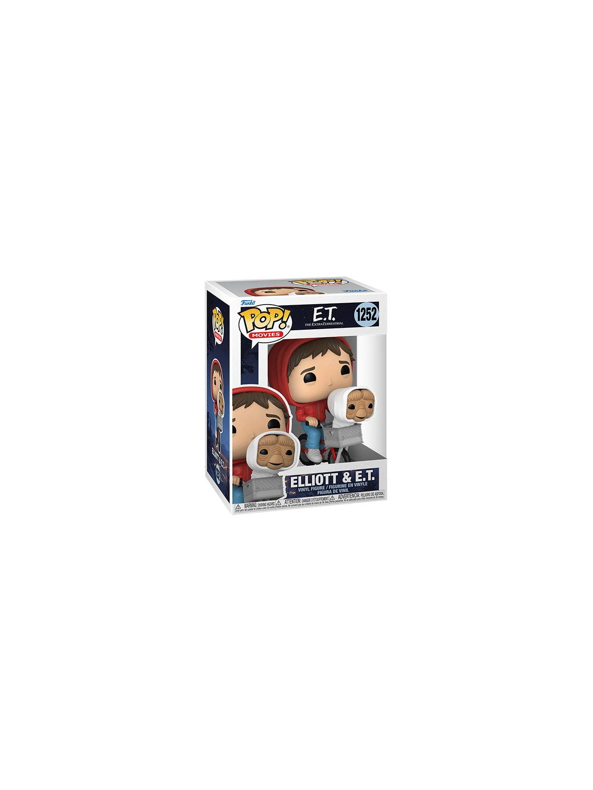 Funko pop e.t. elliot & e.t. in bike 1252