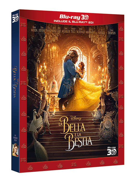 La bella e la bestia l-a ( blu ray 3d + blu ray 2d )
