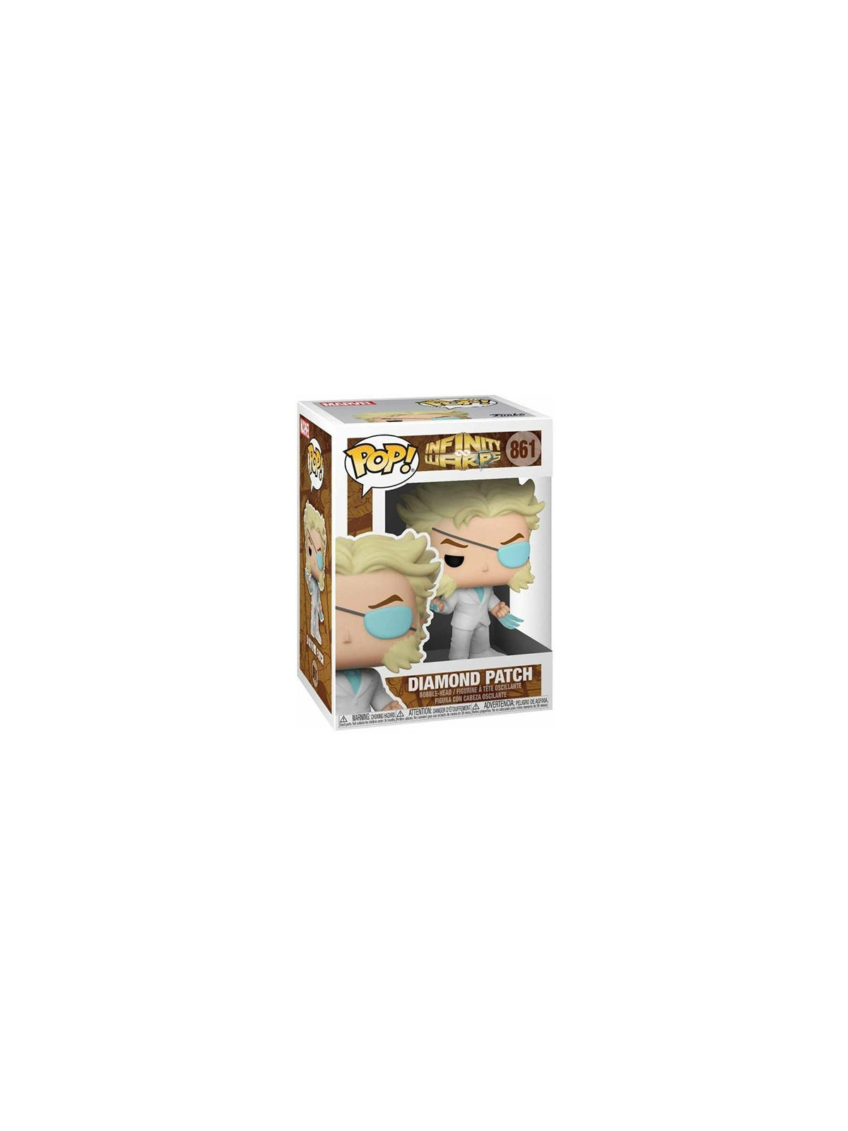 Funko pop infinity warps diamond patch 861