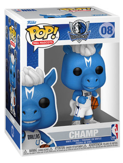Funko pop nba mascots dallas mavericks champ 08