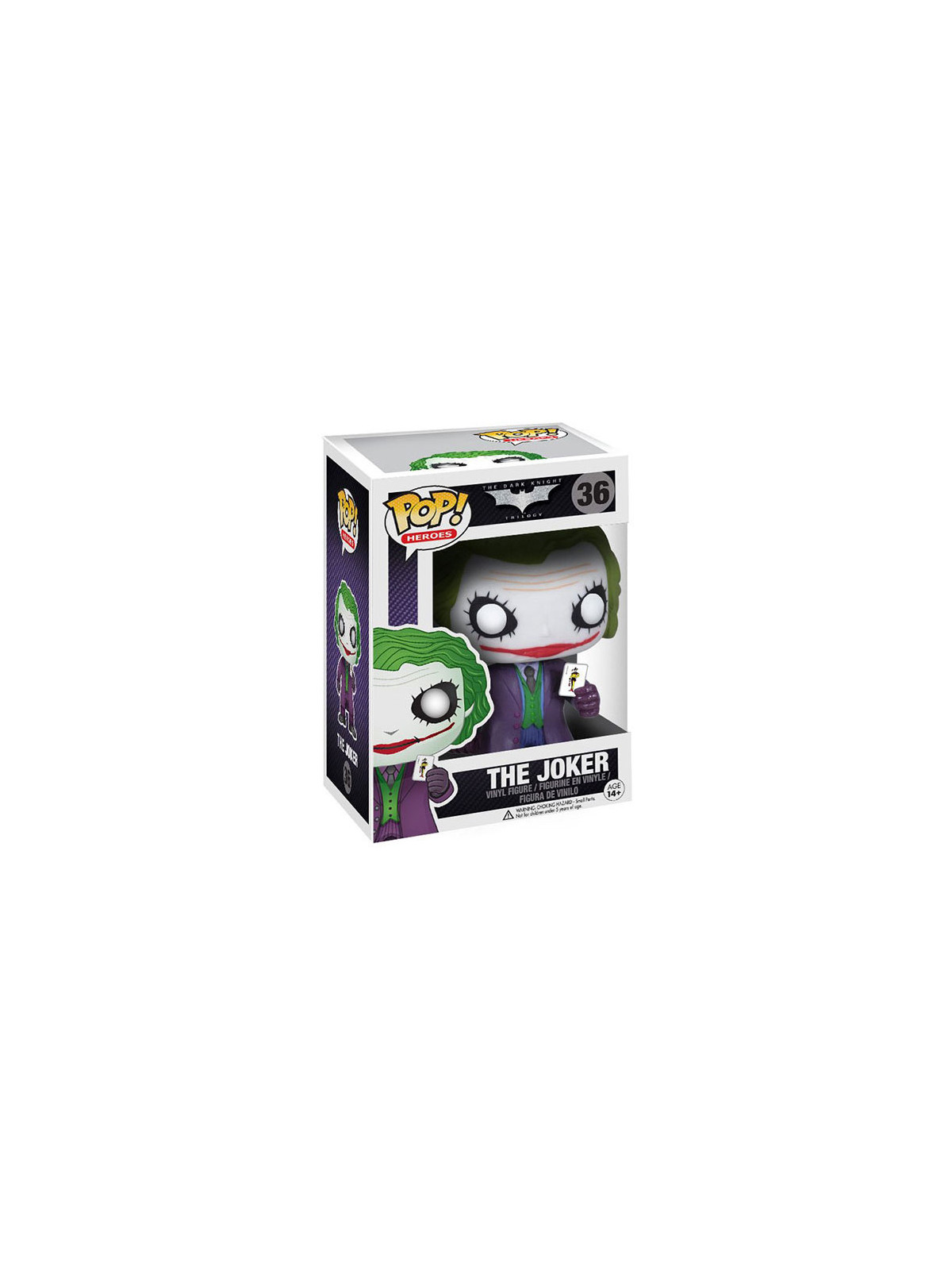 Funko pop batman the dark knight trilogy joker 36