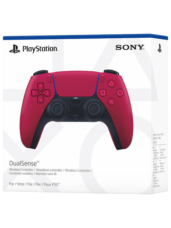 Ps5 ac sony ps5 controller wireless dualsense cosmic red v2