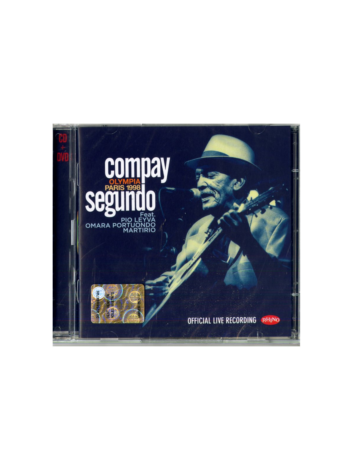 Live olympia paris 1998 (cd+dvd)