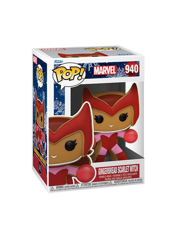 Funko pop holiday gingerbread marvel scarlet witch 940
