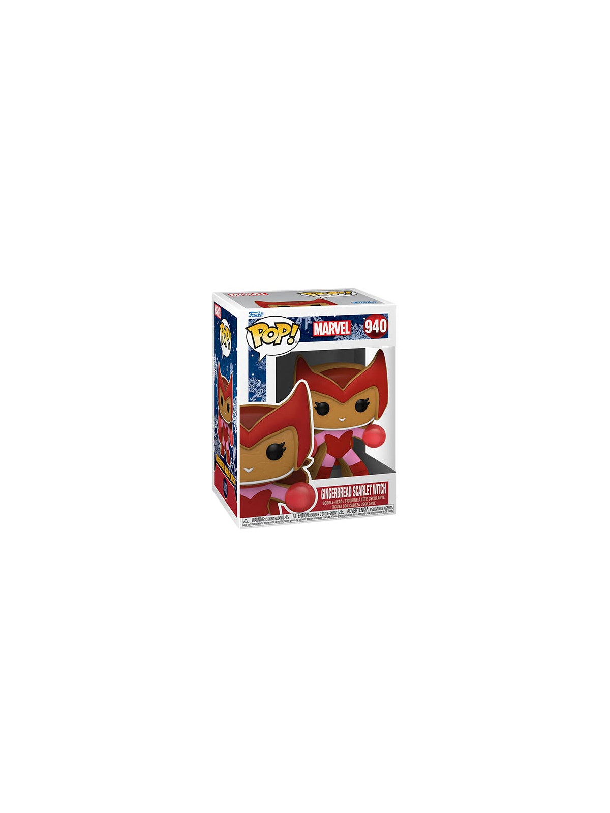 Funko pop holiday gingerbread marvel scarlet witch 940