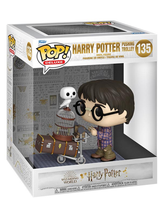 Funko pops deluxe harry potter pushing trolley 135