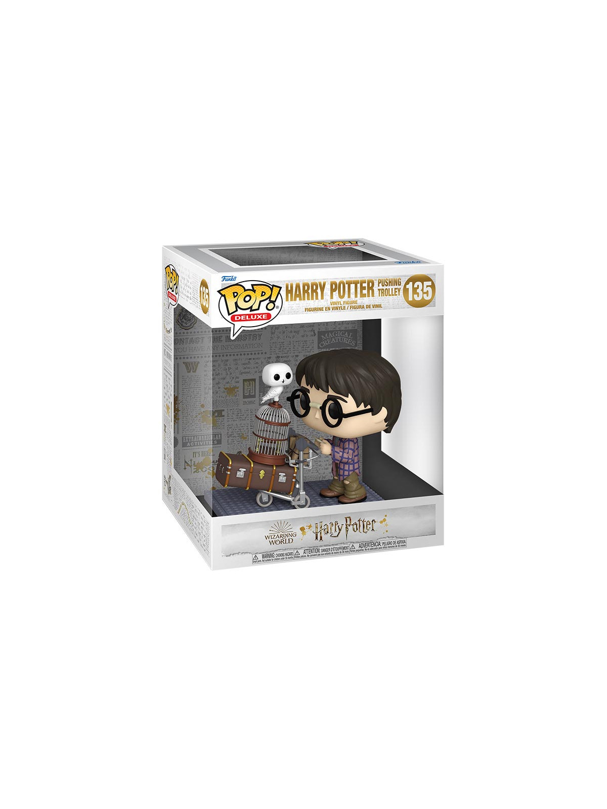 Funko pops deluxe harry potter pushing trolley 135