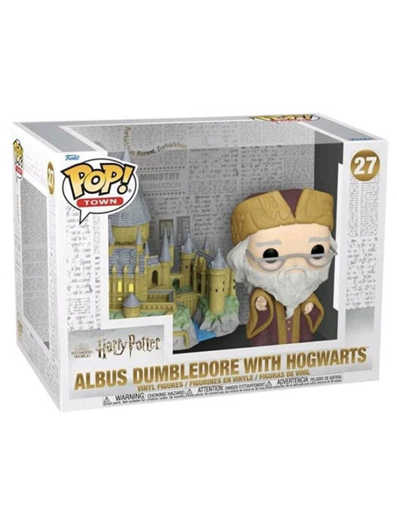 Funko pops town harry potter albus silente w-hogwarts 27