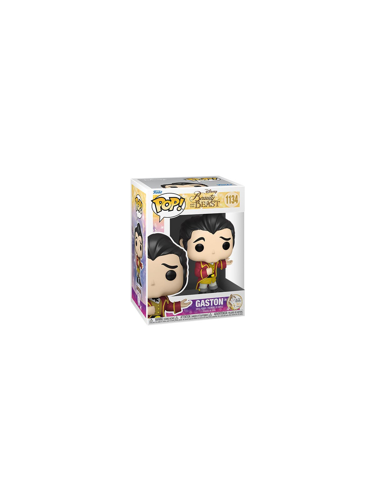 Funko pop beauty & beast 30th gaston 1134