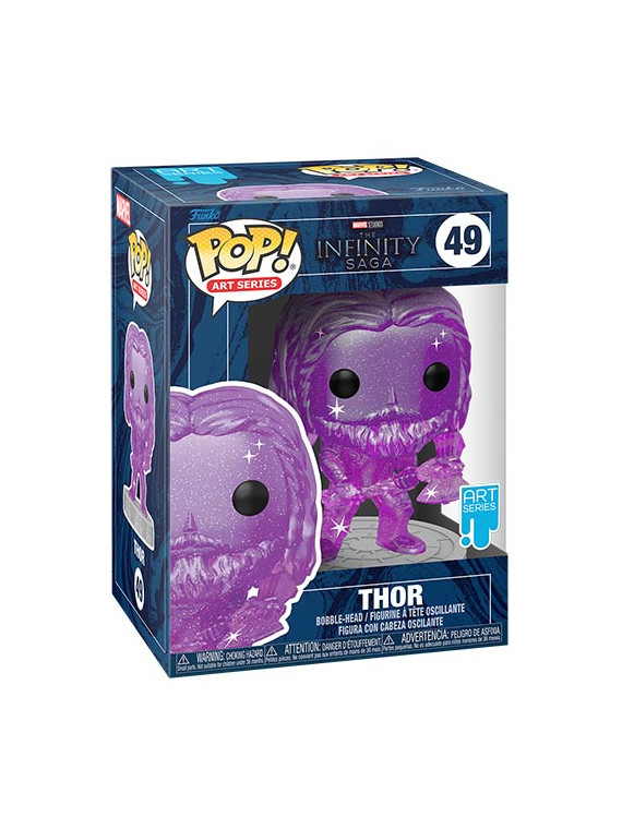 Funko pops art series infinity saga thor bobble 49